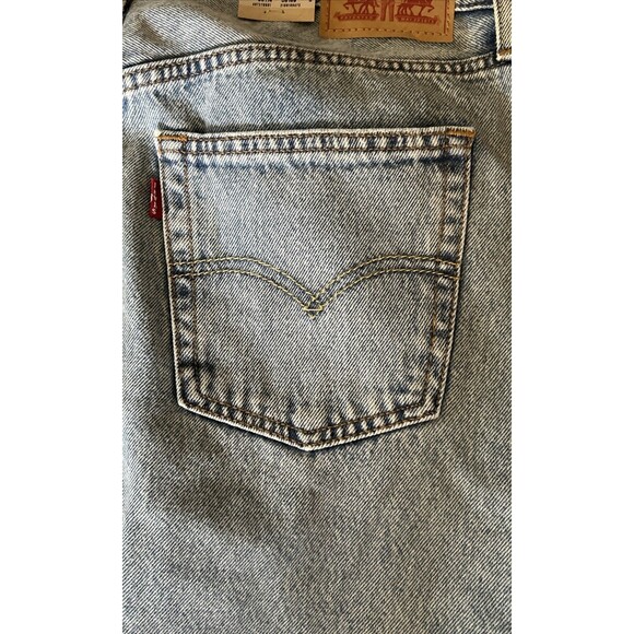 Levi's Women's Denim Maxi Skirt With Slit Size 28 (30) See Photos NWT - Picture 14 of 14